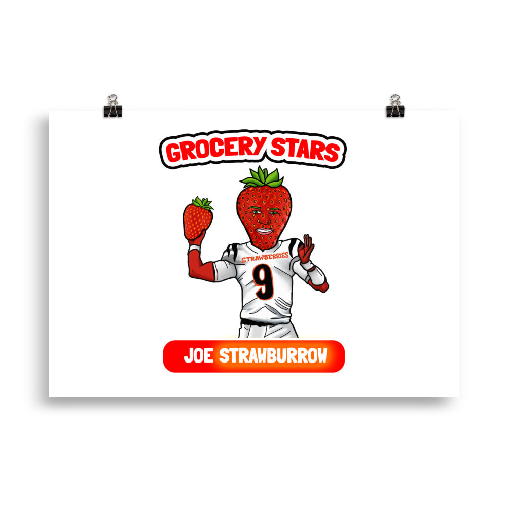 Joe Strawburrow - Poster