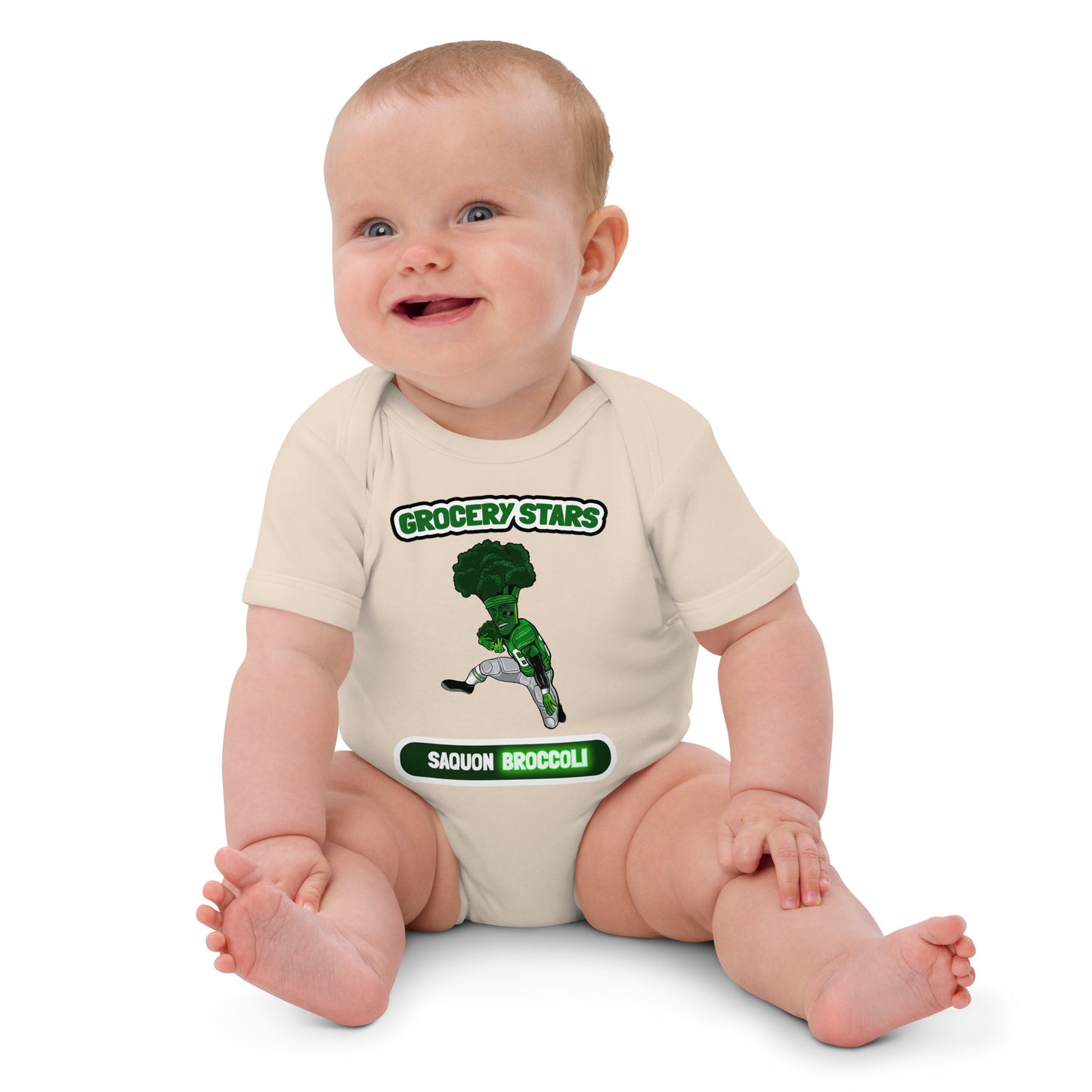 Saquon Broccoli - Baby Bodysuit
