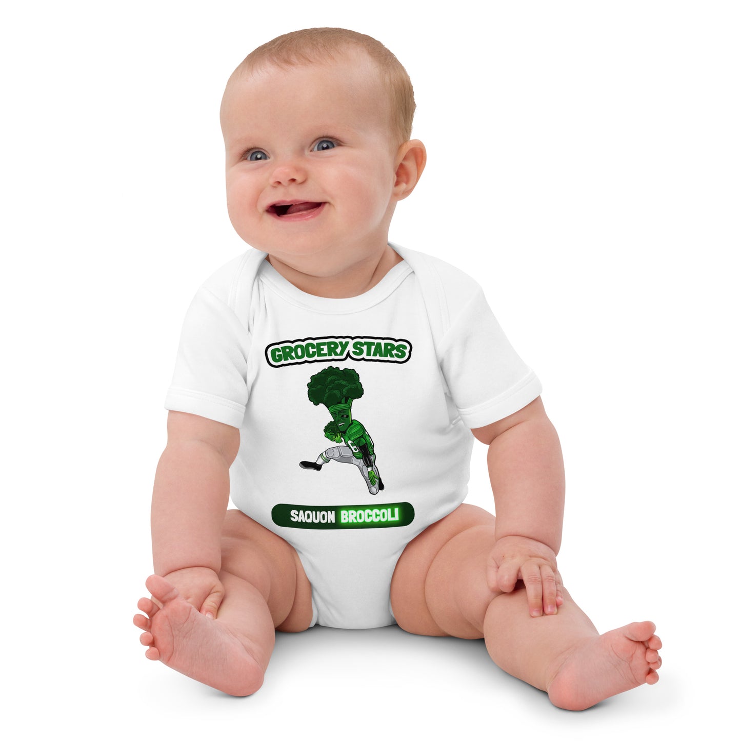 Saquon Broccoli - Baby Bodysuit
