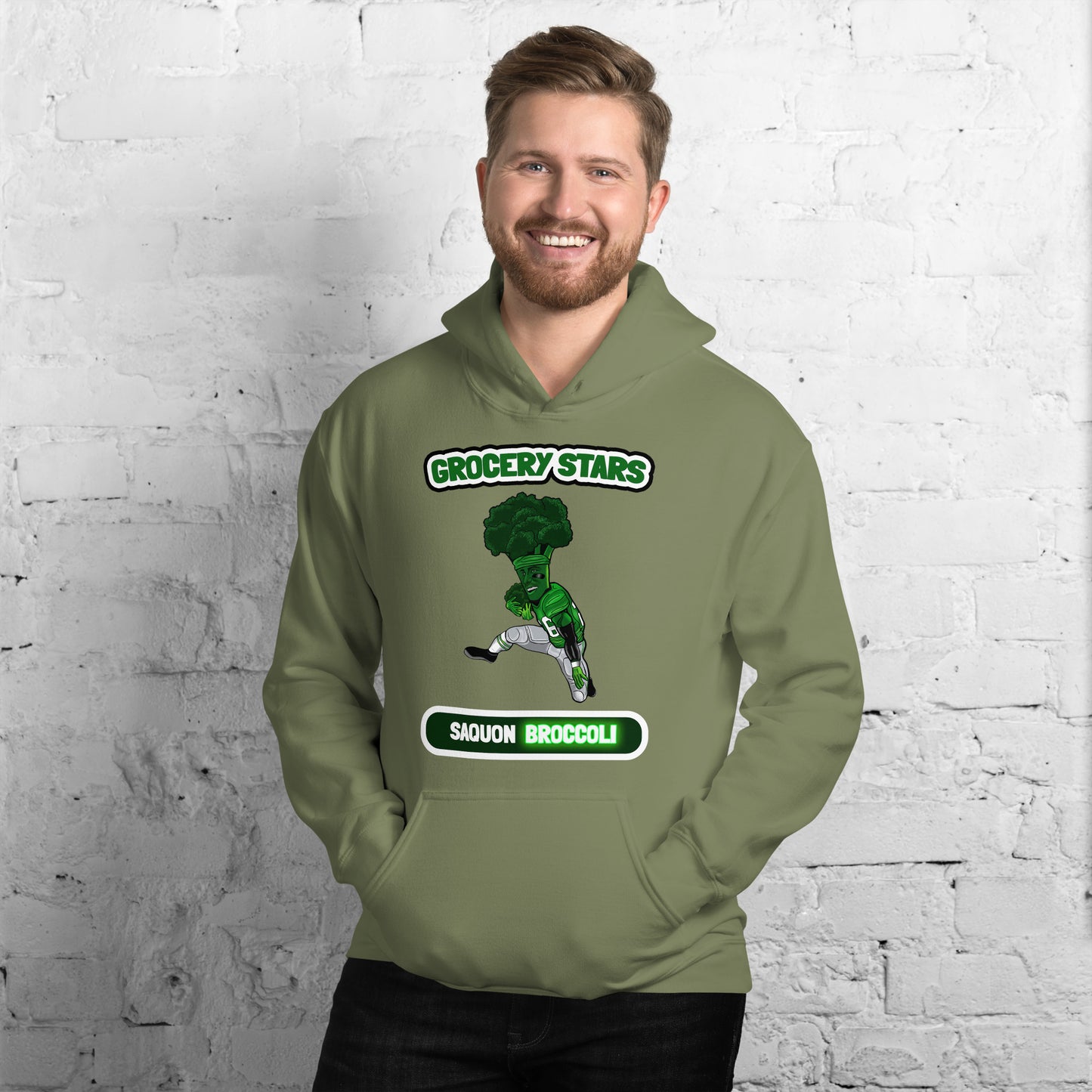 Saquon Broccoli - Adult Hoodie