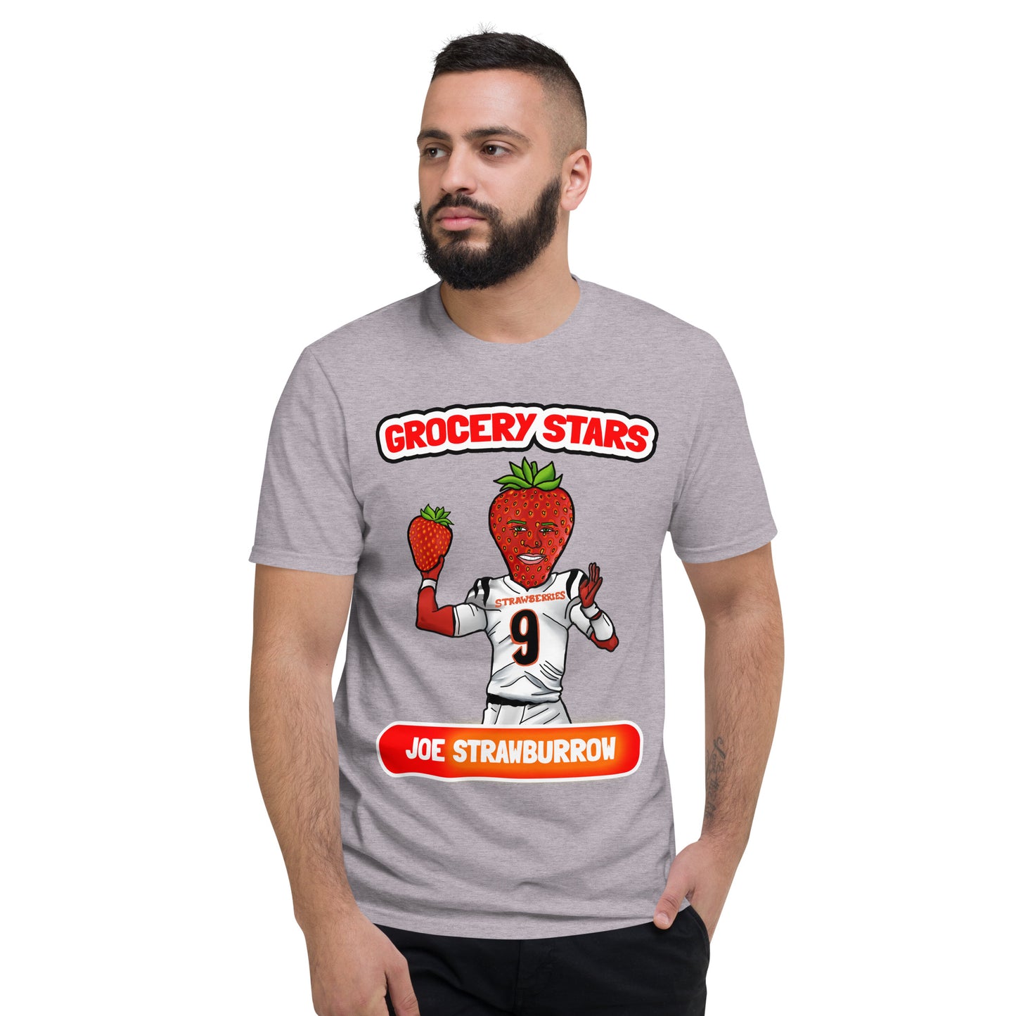 Joe Strawburrow - Adult Short-Sleeve T-Shirt