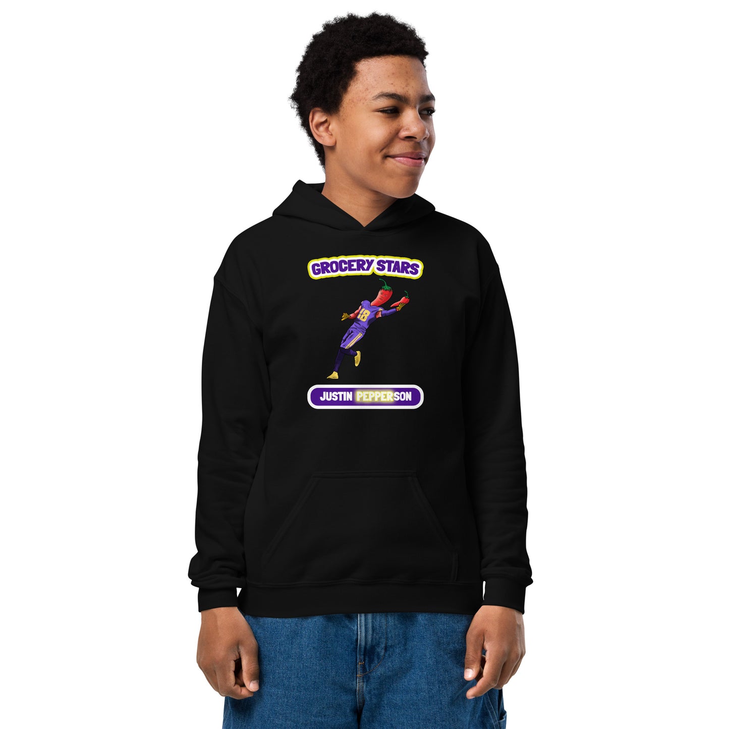 Justin Pepperson - Youth Hoodie