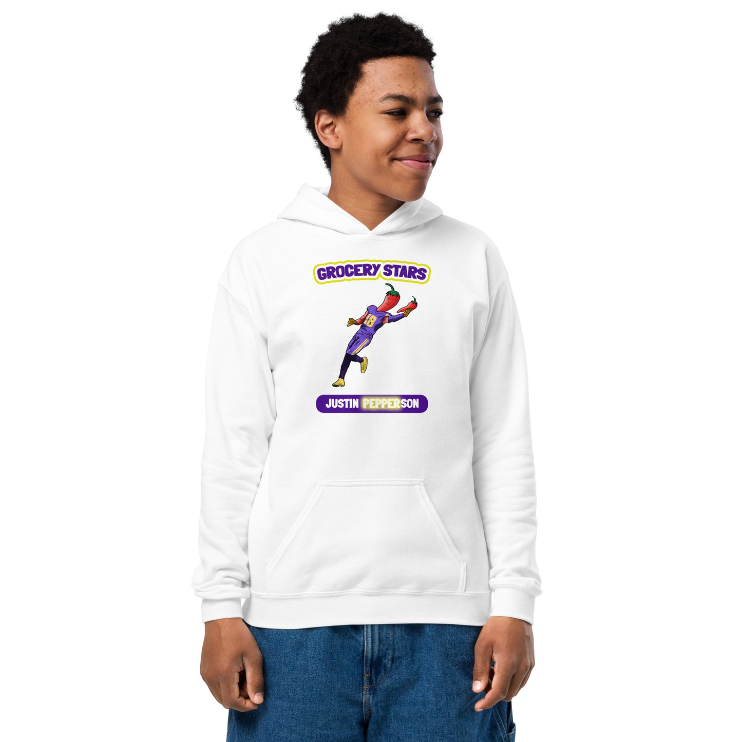 Justin Pepperson - Youth Hoodie