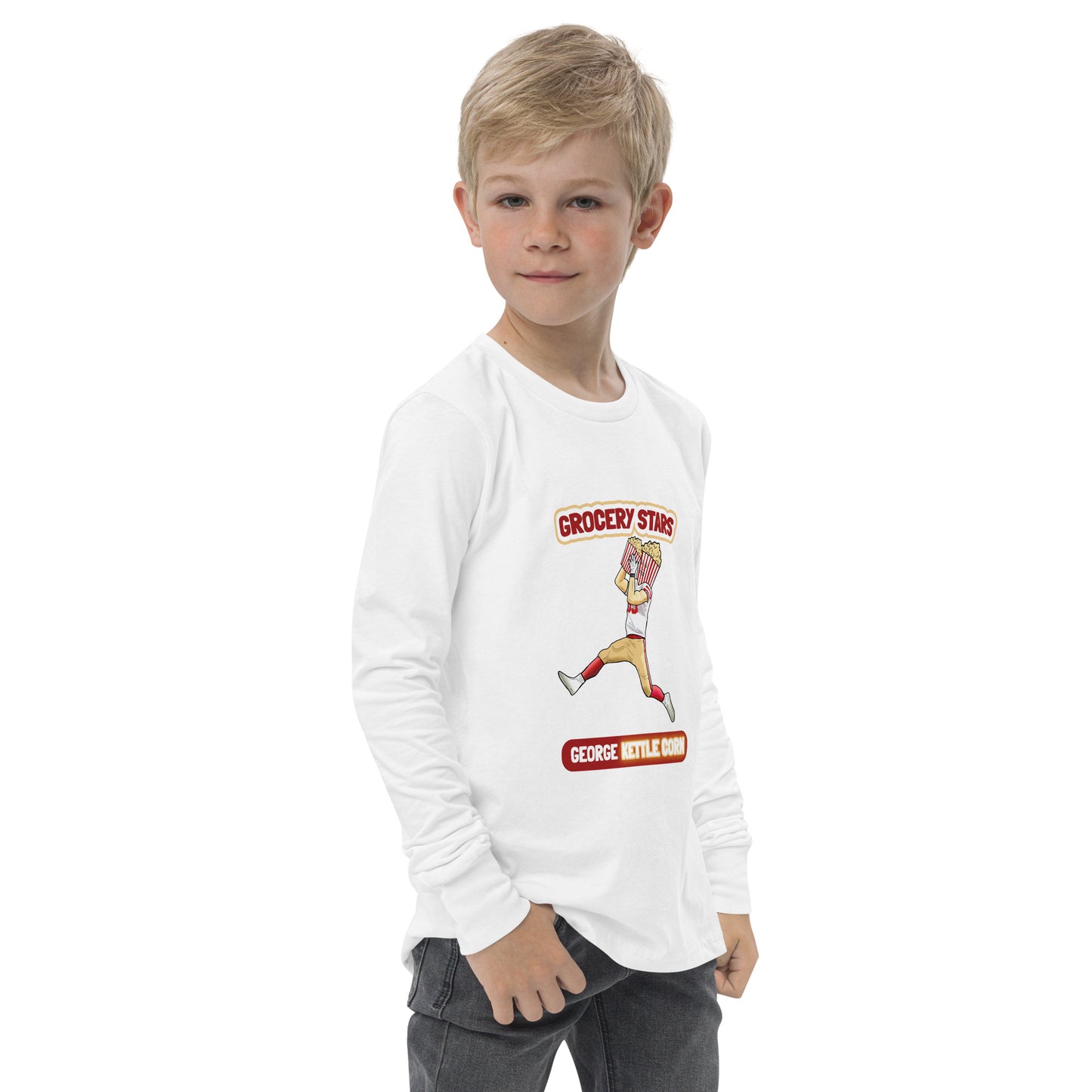 George Kettle Corn - Youth Long Sleeve Tee