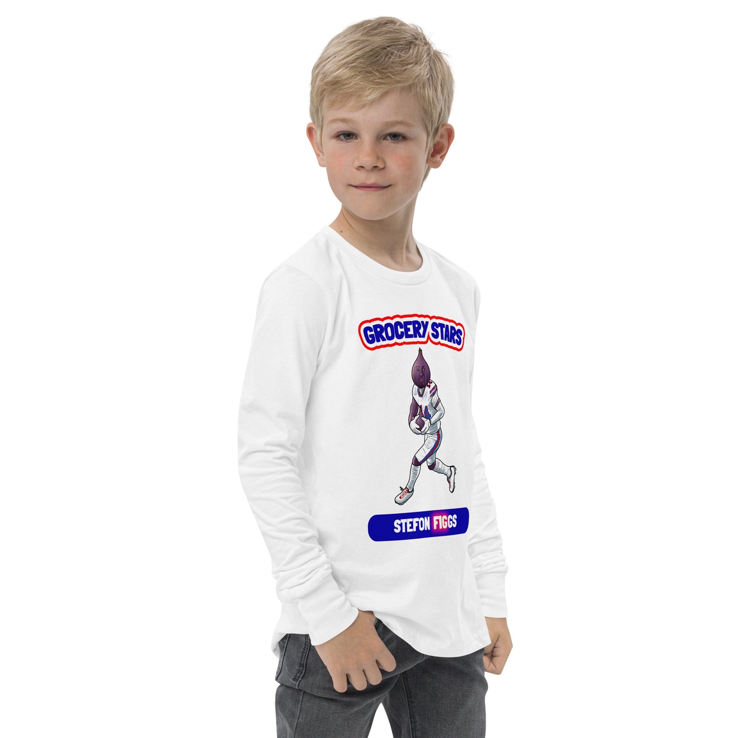 Stefon Figgs - Youth Long Sleeve Tee