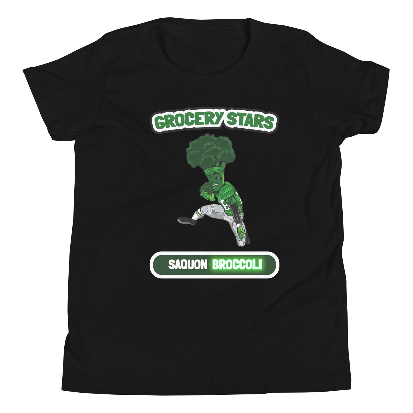 Saquon Broccoli - Youth Short Sleeve T-Shirt