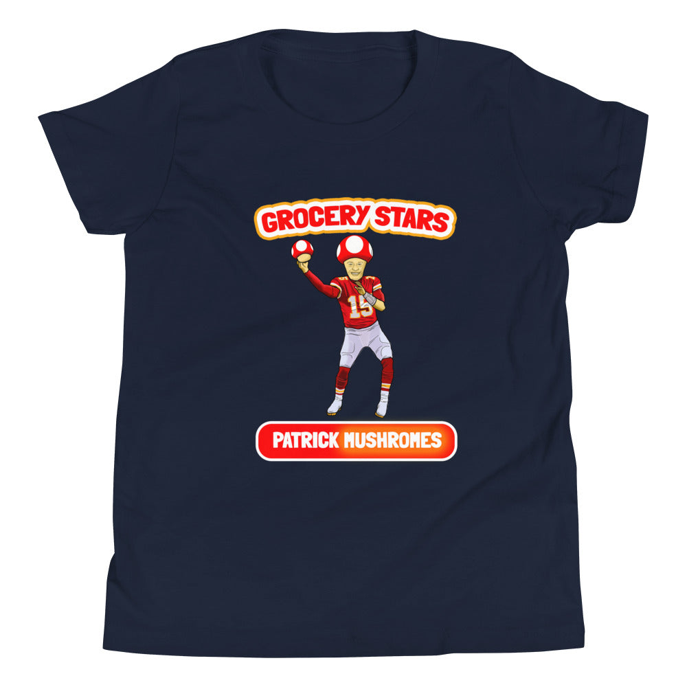 Patrick Mushromes - Youth Short Sleeve T-Shirt