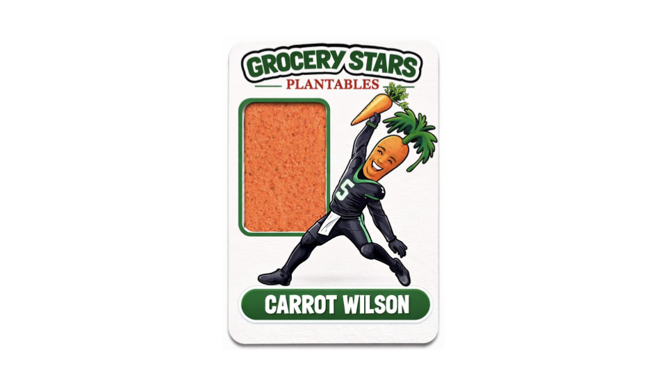 **COMING SOON** Carrot Wilson 'Plantable' Sports Card