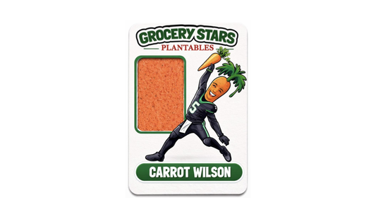 **COMING SOON** Carrot Wilson 'Plantable' Sports Card