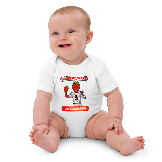 Joe Strawburrow - Organic Cotton Baby Bodysuit