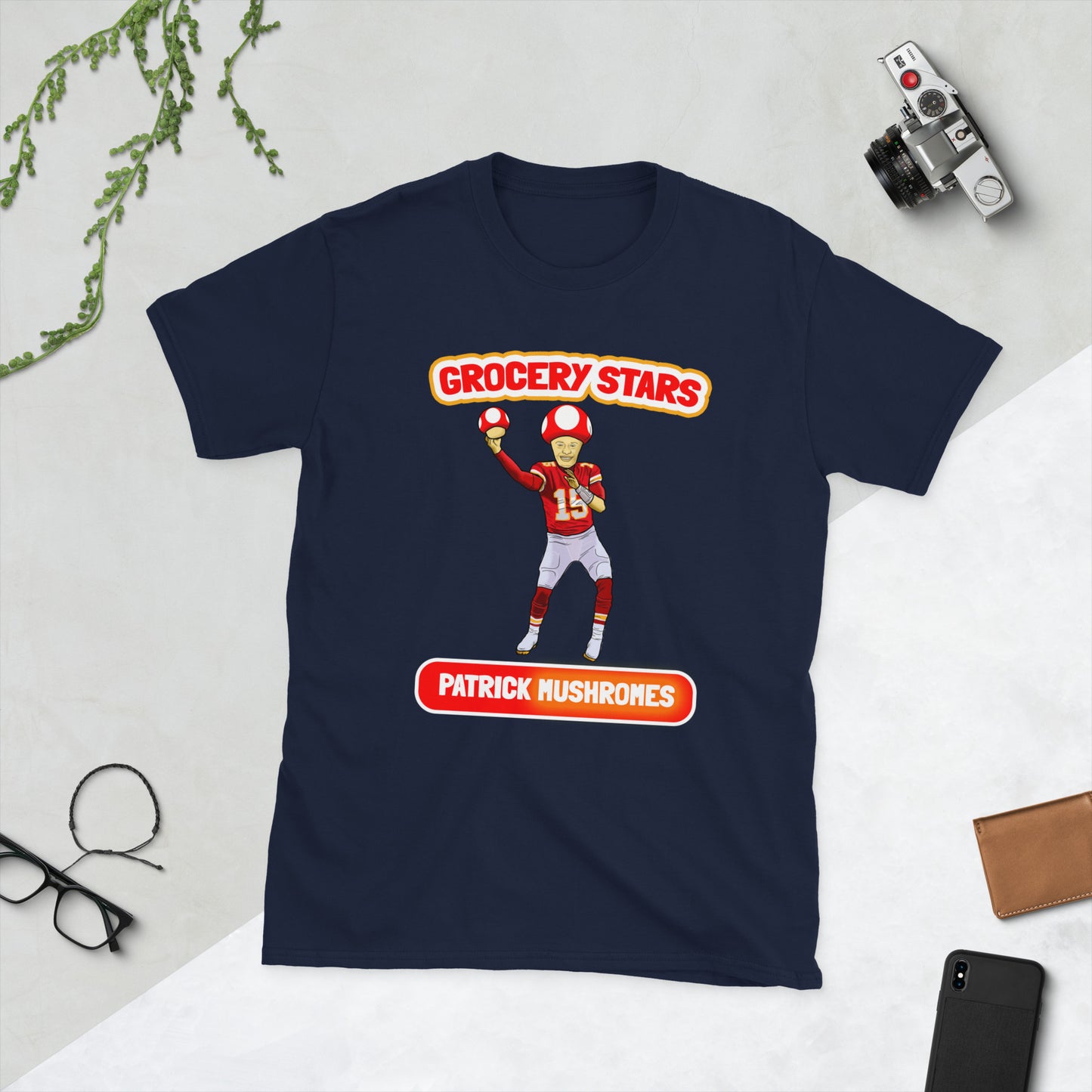 Patrick Mushromes - Adult Short-Sleeve T-Shirt