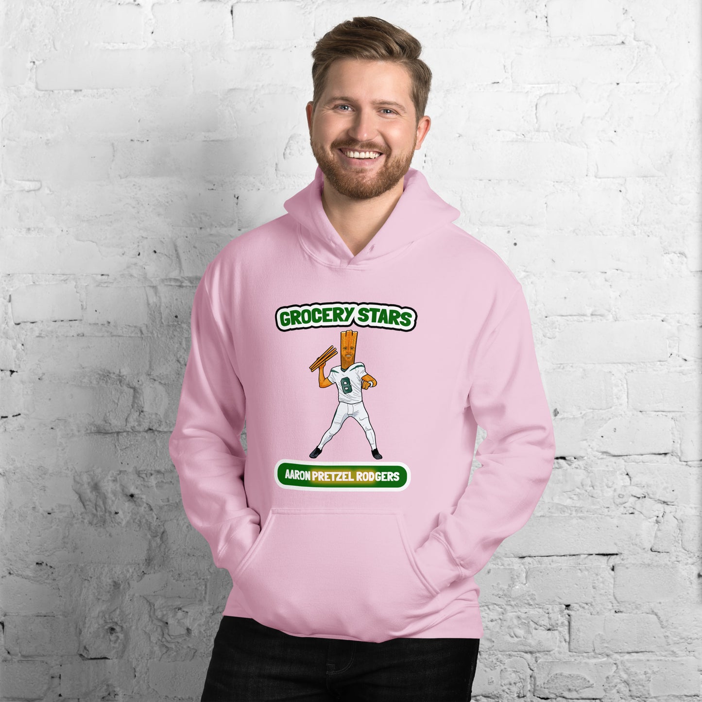 Aaron Pretzel Rodgers - Adult Hoodie