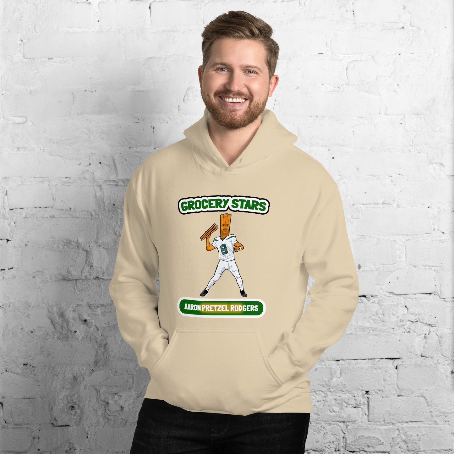 Aaron Pretzel Rodgers - Adult Hoodie