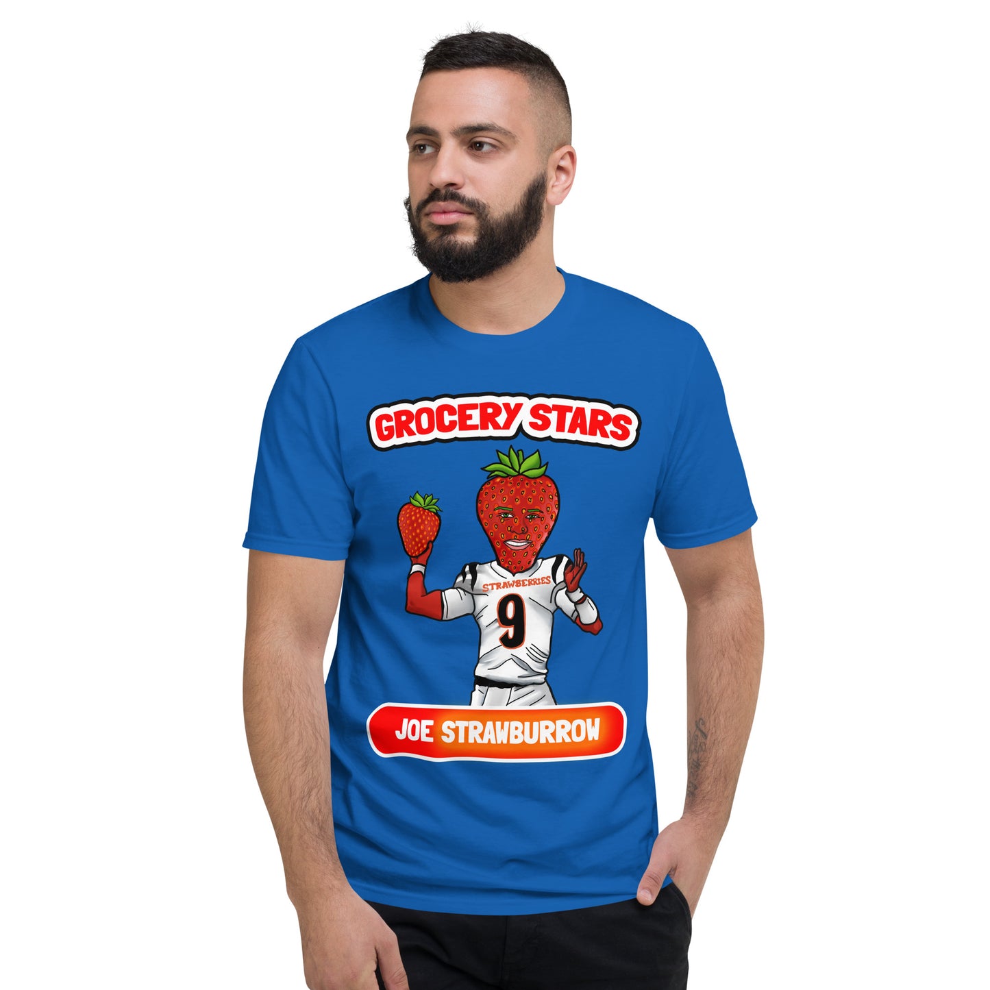 Joe Strawburrow - Adult Short-Sleeve T-Shirt