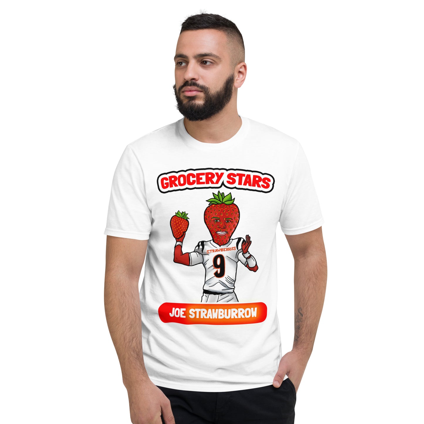 Joe Strawburrow - Adult Short-Sleeve T-Shirt
