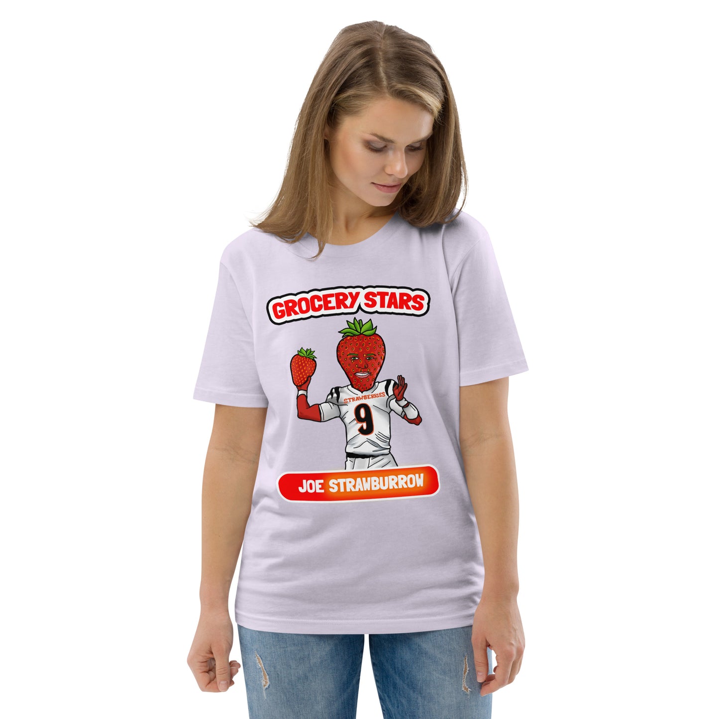 Joe Strawburrow - Adult Organic Cotton T-Shirt