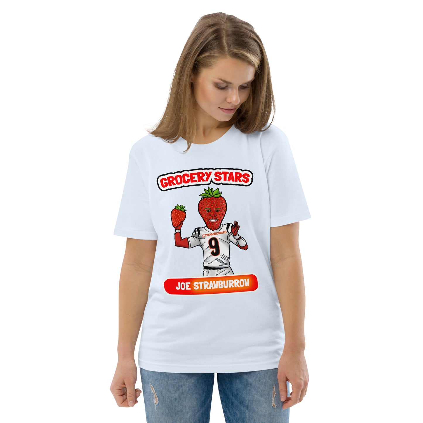 Joe Strawburrow - Adult Organic Cotton T-Shirt