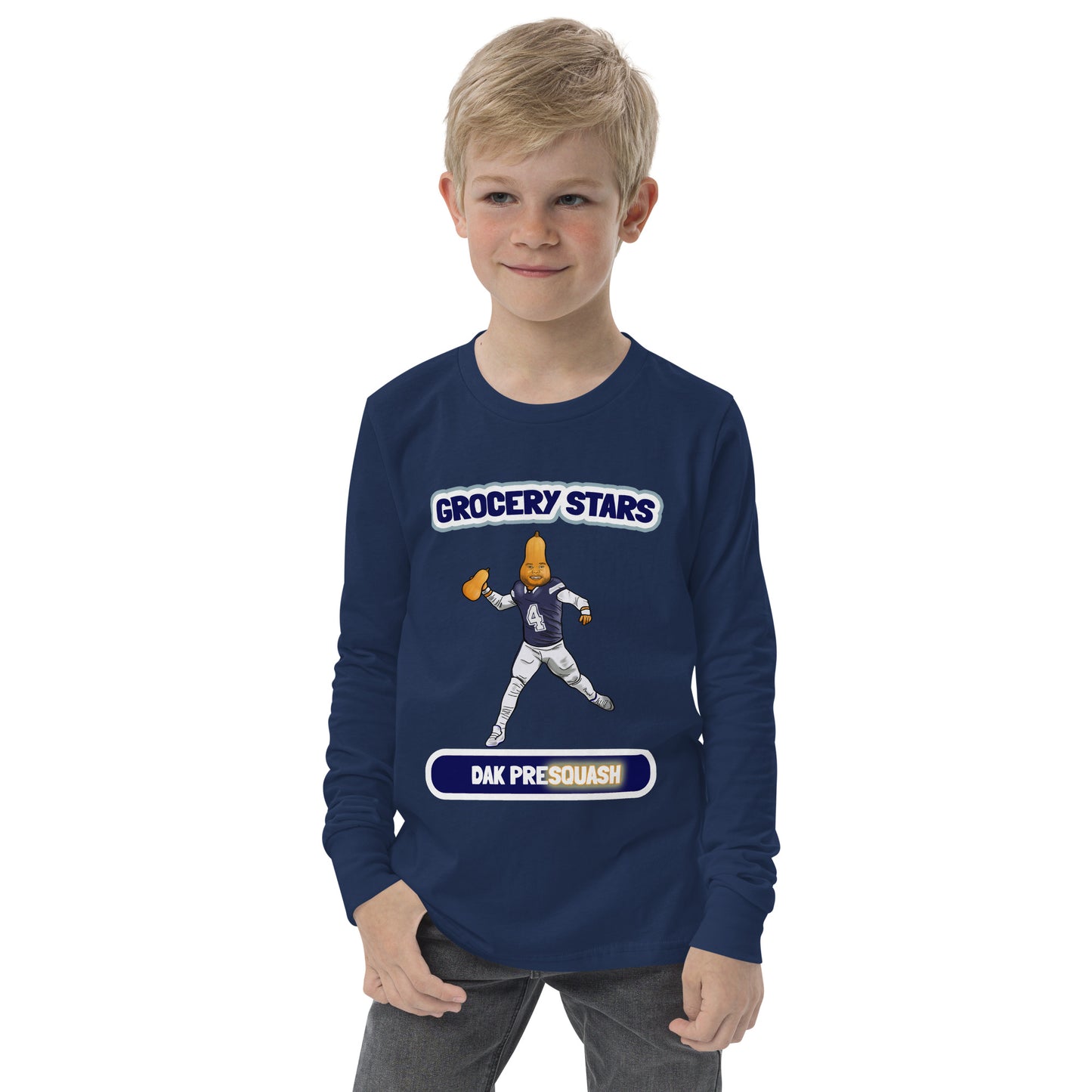 Dak Presquash - Youth Long Sleeve T-Shirt