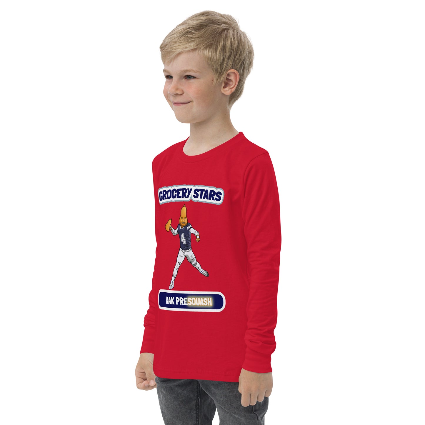 Dak Presquash - Youth Long Sleeve T-Shirt