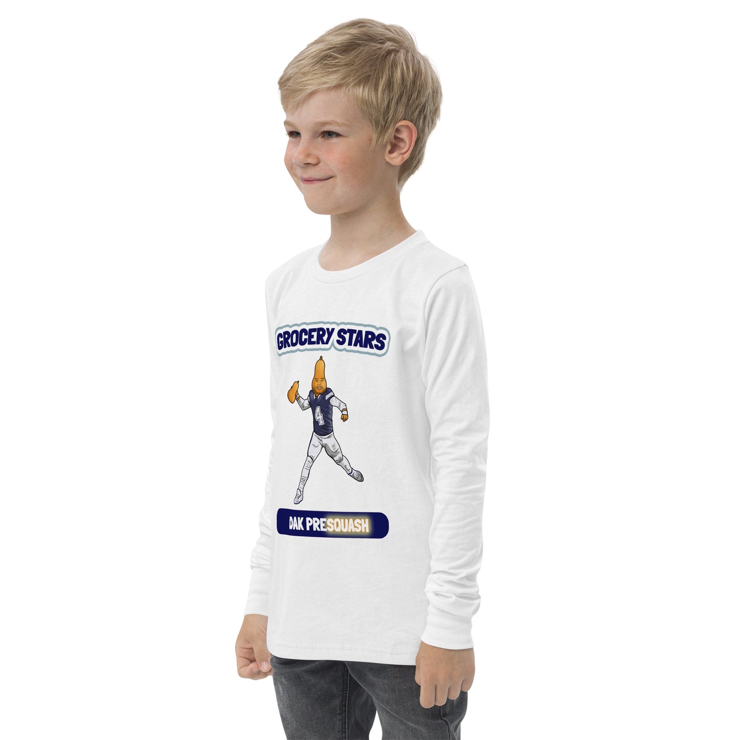 Dak Presquash - Youth Long Sleeve T-Shirt