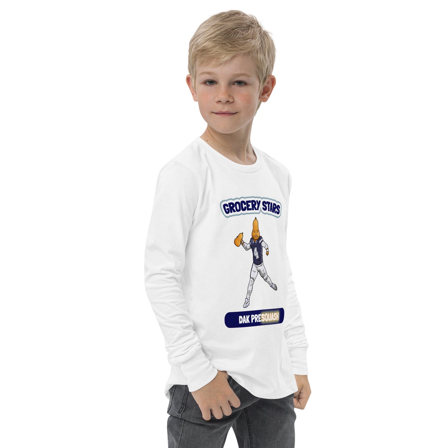 Dak Presquash - Youth Long Sleeve T-Shirt