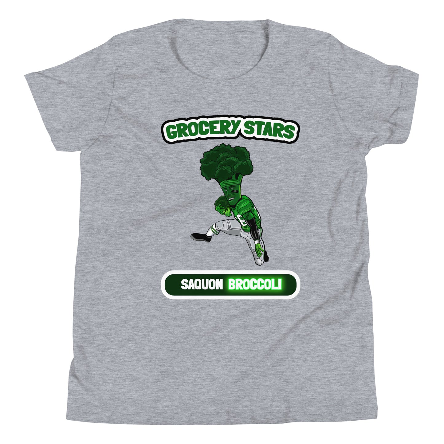 Saquon Broccoli - Youth Short Sleeve T-Shirt