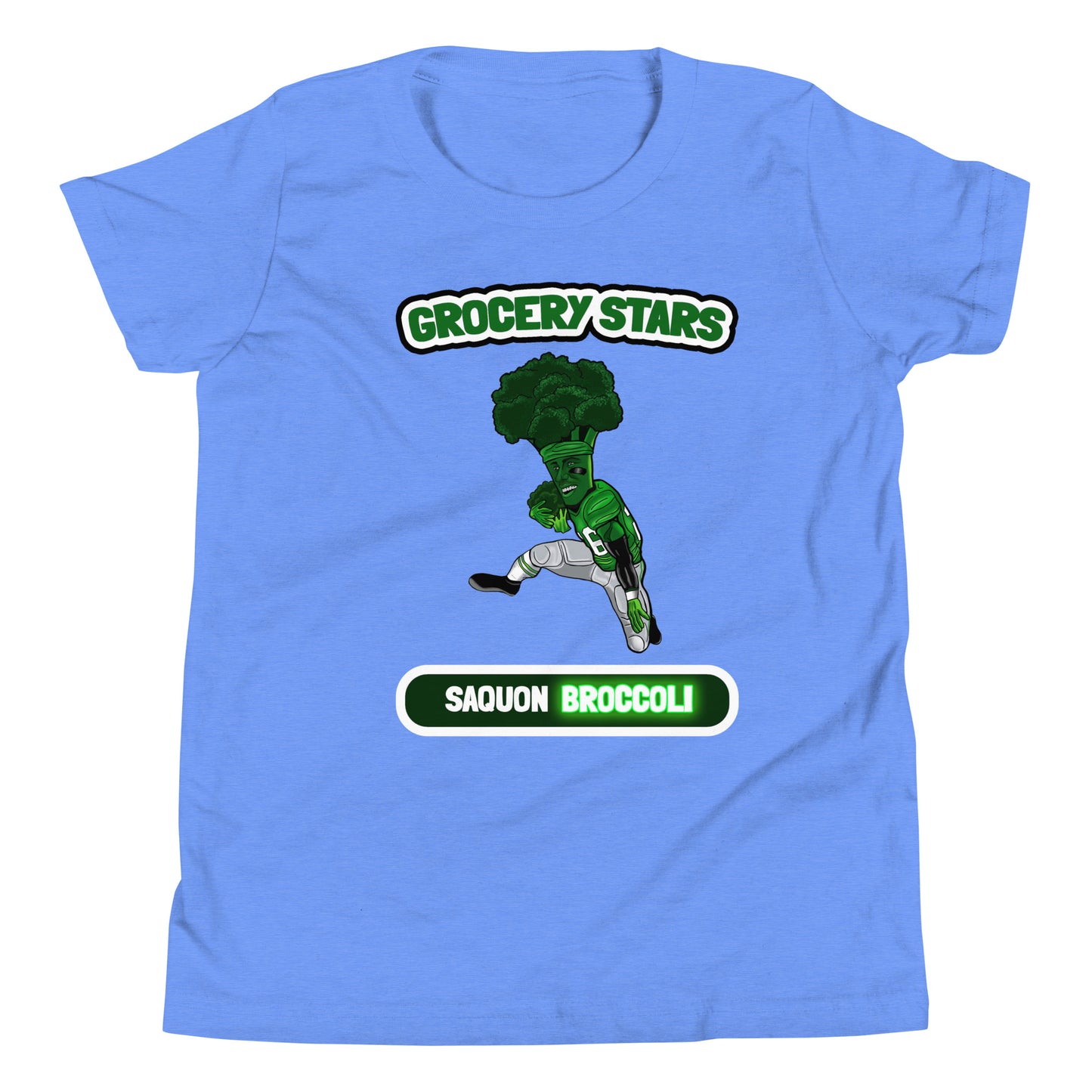 Saquon Broccoli - Youth Short Sleeve T-Shirt