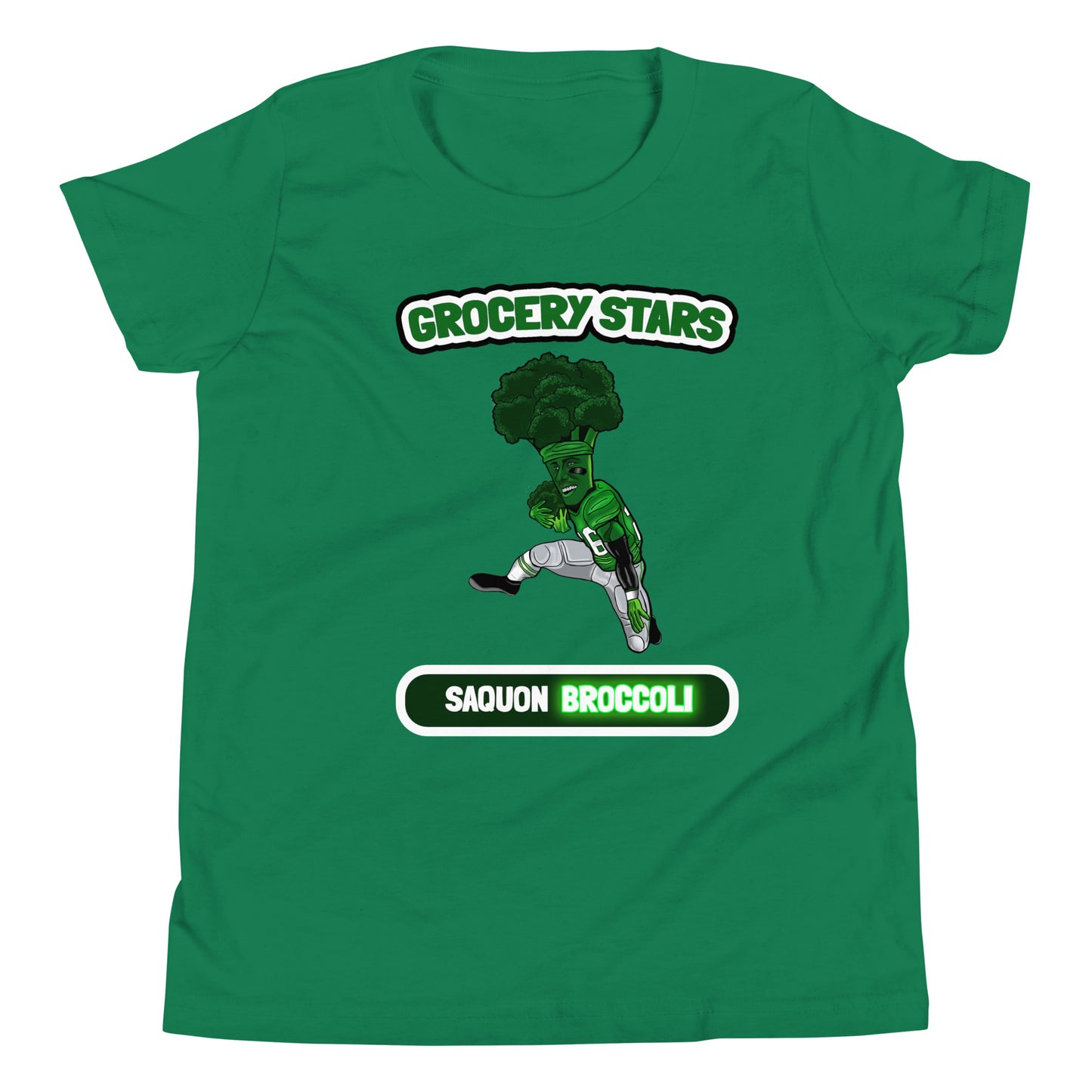 Saquon Broccoli - Youth Short Sleeve T-Shirt