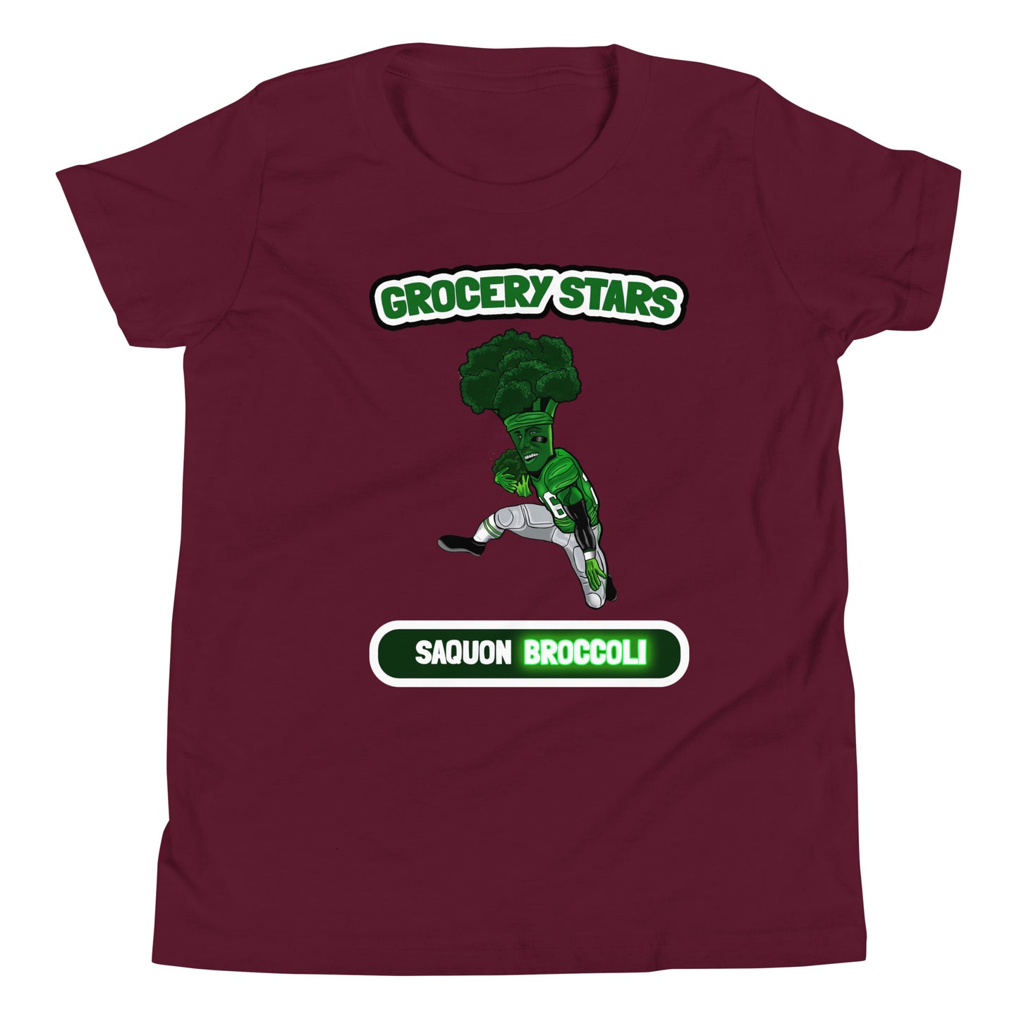 Saquon Broccoli - Youth Short Sleeve T-Shirt