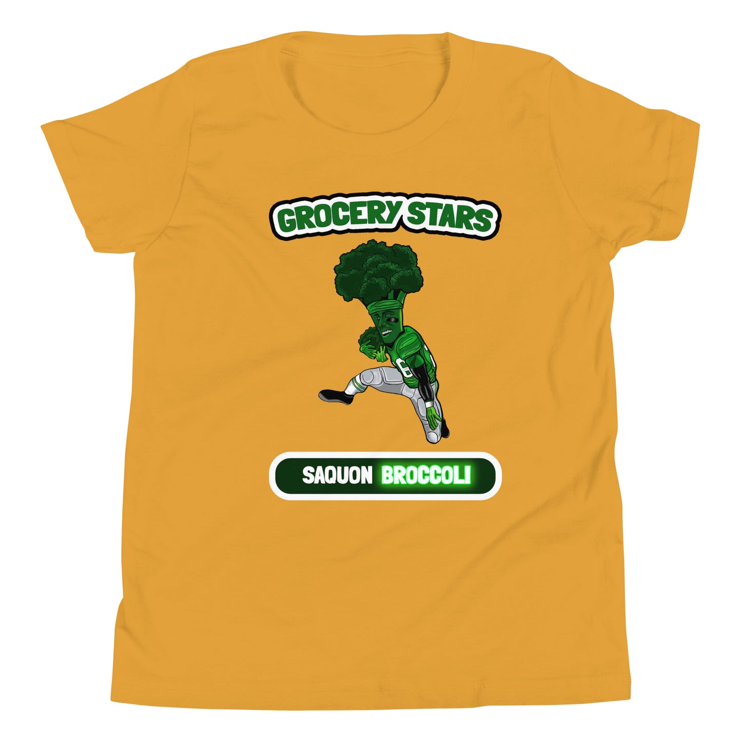 Saquon Broccoli - Youth Short Sleeve T-Shirt